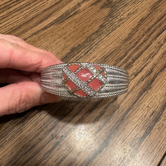 Judith Ripka Caged Heart bangle - Picture 2 of 5